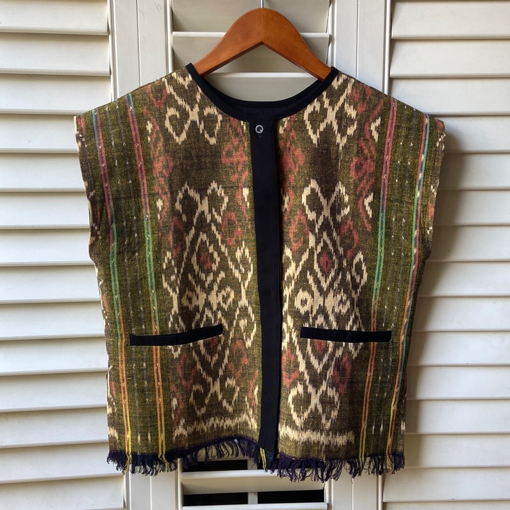 2 Sides Ethnic Vest/Top